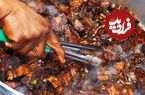 ببینید| غذای خیابانی در آمریکا؛ پخت خورشت دم گاو جامائیکایی در نیویورک