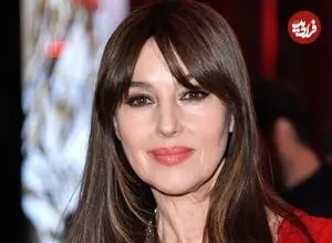 عکس؛ سفر در زمان؛ «مونیکا بلوچی» در 33 سالگی و در کنار همسر دوم اش در فرانسه؛ سال 1376