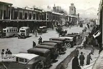 عکس دیدنی خیابان ناصرخسرو ۹۰سال قبل!