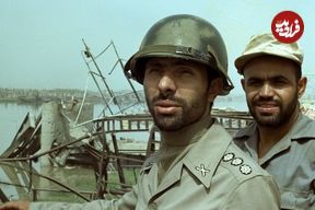 عکس؛ سفر به تاریخ؛ چهرۀ خندان «شهید صیاد شیرازی» در دوران دانشجویی روی پشت‌بام دانشگاه افسری