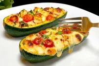 ببینید| طرز تهیه یک شام ساده و جدید با 2 عدد کدو سبز