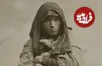 عکس| سفر زمان؛ عکس یادگاری «دختران گدا» با لباس‌های مندرس در تهران؛ 140 سال قبل