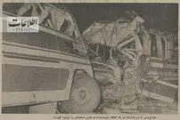 تصادف مرگبار دو اتوبوس در جاده یزد