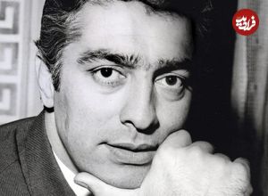 عکس| سفر به تاریخ؛ «فردین» در حال دویدن کنار دریای خزر؛ سال 1350