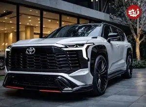 تصاویر| لندکروزر ۲۰۲۷؛ شاسی‌بلند پرهیاهو تویوتا از نگاه AI