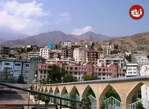 عکس| سفر به ایران قدیم؛ منظرۀ «امامزاده قاسم و تجریش» در سال 1317