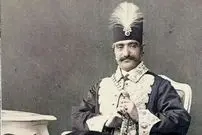 عکس| سفر در زمان؛ «ناصرالدین شاه» در کنار عزیزالسلطان