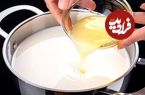 ببینید| با 1.5 شیر و 2 عدد لیمو یک پنیر خانگی در 5 دقیقه درست کنید!