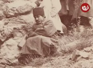 عکس| سفر زمان؛ استراحت درباریان ناصرالدین شاه در یک توقفگاه کوهستانی؛ 135 سال قبل