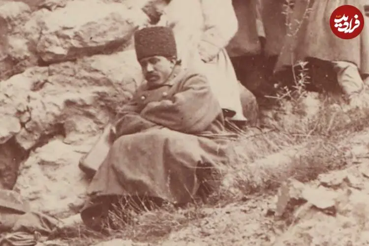 عکس| سفر زمان؛ استراحت درباریان ناصرالدین شاه در یک توقفگاه کوهستانی؛ 135 سال قبل