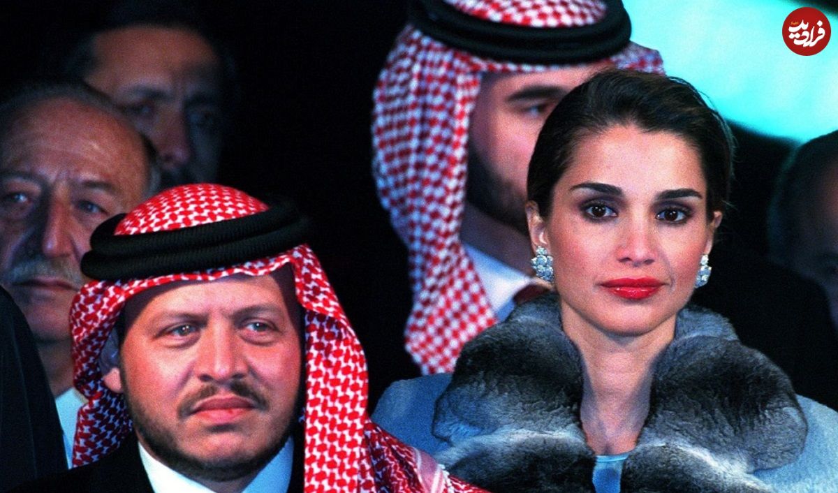 عکس؛ سفر در زمان؛ دیدار «پادشاه چهارم اردن و ملکه رانیا با پاپ»؛ سال 1378