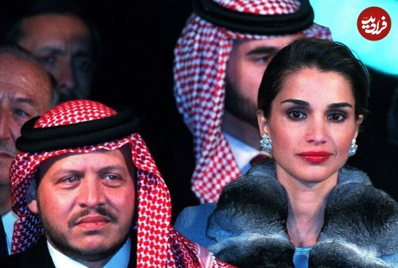 عکس؛ سفر در زمان؛ دیدار «پادشاه چهارم اردن و ملکه رانیا با پاپ»؛ سال 1378
