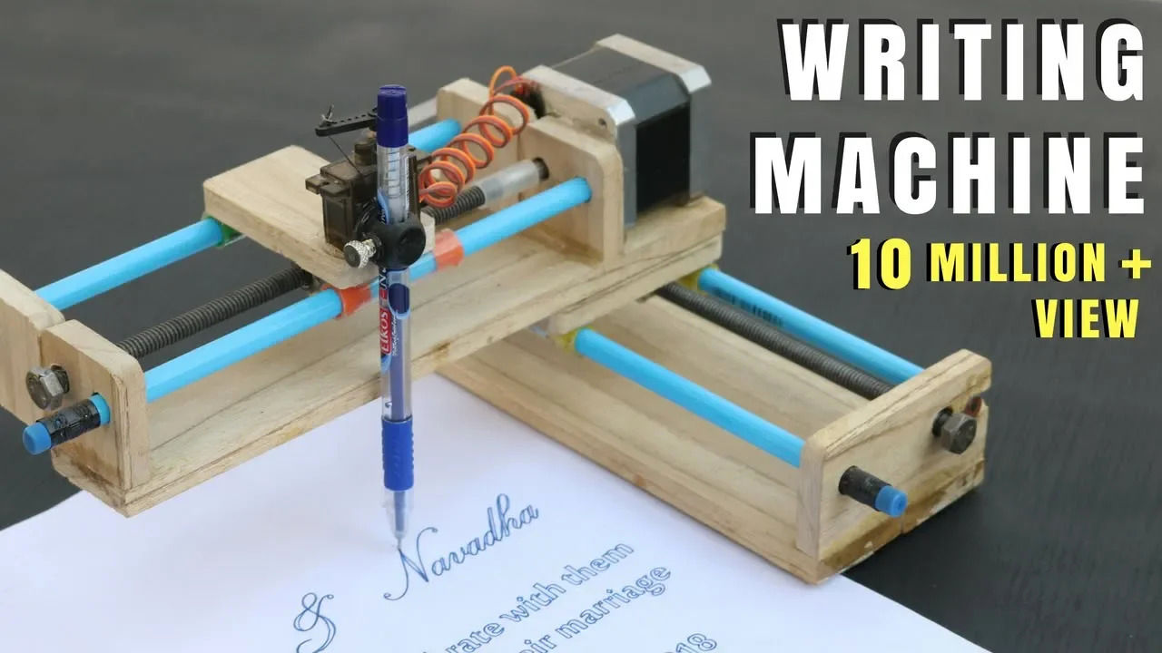 (ویدئو) چگونه یک ماشین نوشتن شگفت انگیز بسازیم؟ 