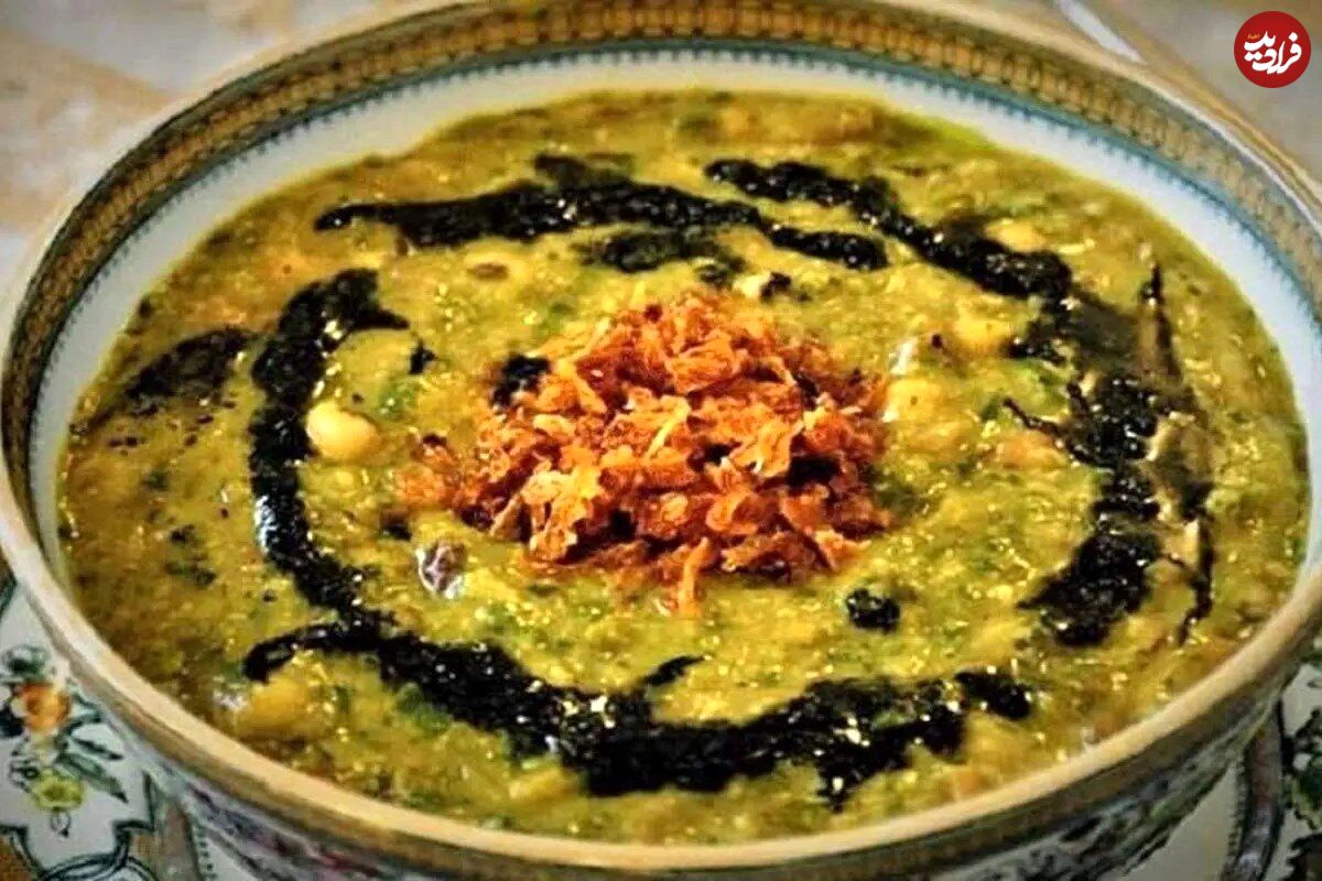 طرز تهیه آش کلم‌برگ تبریزی