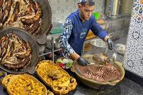 ببینید؛ غذای خیابانی در ازبکستان؛ پخت سمرقند پلو، نان محلی و خوراک گوشت در تاشکند