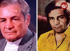 عکس| سفر در زمان؛ «نیلوفر در کنار رضا بیک ایمانوردی» در سال 1351