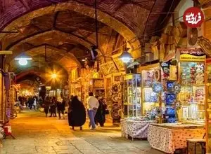 عکس| سفر به ایران قدیم؛ «بازار سیاهپوش اصفهان در ماه محرم» در دوران قاجار