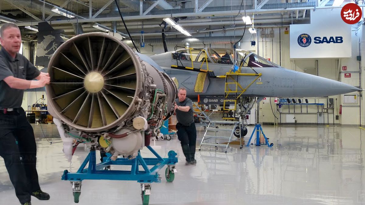 ببینید؛ نگاهی به فرآیند تولید دو جنگنده SAAB JAS-39 Gripen و F-16