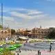 عکس| سفر به تهران قدیم؛ نمایی از «میدان حسن آباد» قبل آسفالت شدن؛ سال 1310