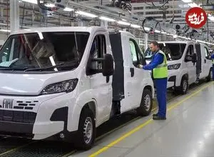 ببینید| صفر تا صد تولید خودروی ون فیات دوکاتو در ایتالیا