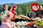 ببینید؛ غذای روستایی در ایران؛ پخت آبگوشت اصیل و نان تافتون