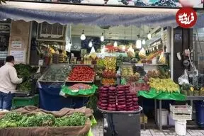 عکس| سفر زمان؛ «یک مغازه میوه فروشی در تهران» و در دوران قاجار