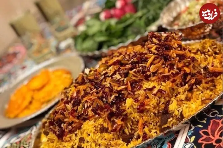 لپه‌پلو کرمانی؛ غذای محبوب و خوشمزه کرمانی ها با گوشت قلقلی