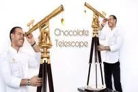 ببینید| فرآیند شگفت انگیز ساخت یک تلسکوپ با شکلات خالص