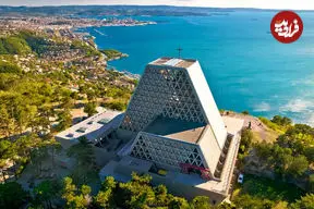 عکس| زیارتگاه ملی مریم، مادر و ملکه؛ شاهکار معماری مذهبی بروتالیسم در تریسته ایتالیا