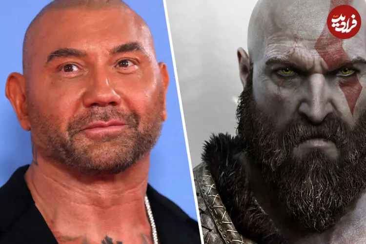 عکس| دیو باتیستا با بدنی ورزیده برای نقش کریتوس در سریال God of War آماده می‌شود