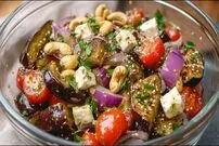 ببینید| طرز تهیه یک سالاد بادمجان خوشمزه و متفاوت ایتالیایی