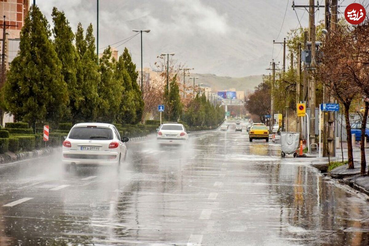 روزهای بارانی و طوفانی در راه است؛ این استان‌ها از فردا تا سه‌شنبه منتظر بارش باران باشند