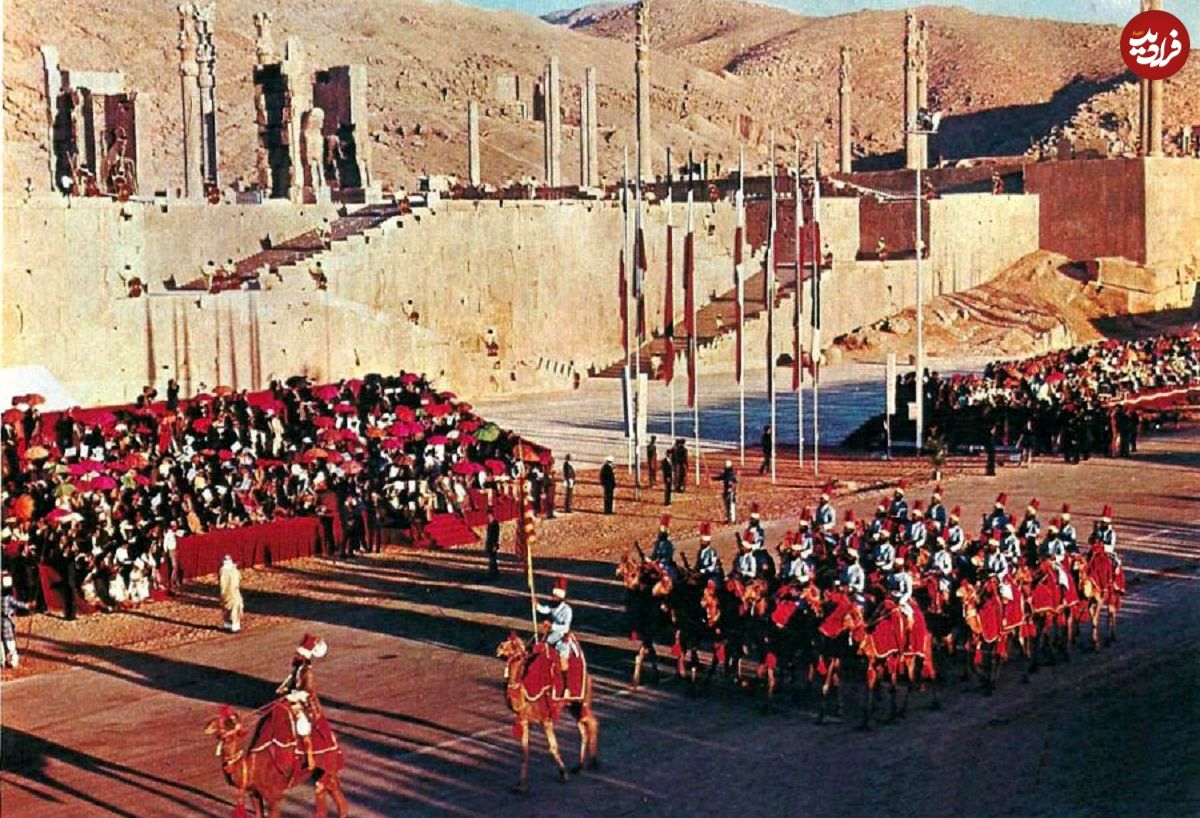 (عکس) سفر به ایران قدیم؛ پشت صحنههای جشنهای دوهزار و پانصدساله