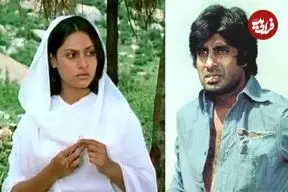 عکس| سفر در زمان؛ «رادا و جی دو فیلم شعله» در مراسم افتتاحیه یک نمایشگاه در دهلی نو؛ سال 1388