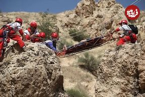 ببینید؛ عملیات نجات در ارتفاعات قله دماوند