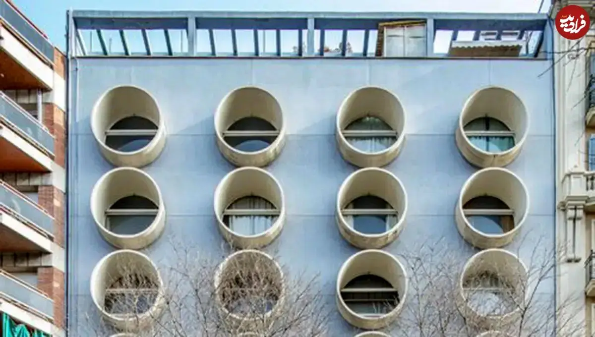 عکس؛ معماری مدرن با تاکید بر هندسه!