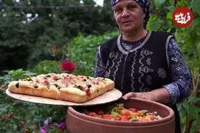 ببینید| غذای روستایی در آذربایجان؛ پخت خورشت با گوشت و تهیه نان فوکاچیای ایتالیایی