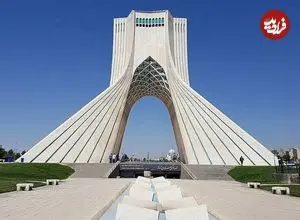 آسیب شیشه های کافه‌گالری برج آزادی در پی موج انفجارهای حملات اخیر