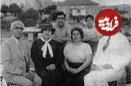 عکس| سفر در زمان؛ «حبیب‌الله هویدا» وزیر مختار ایران در عربستان به اتفاق اعضای سفارتخانه