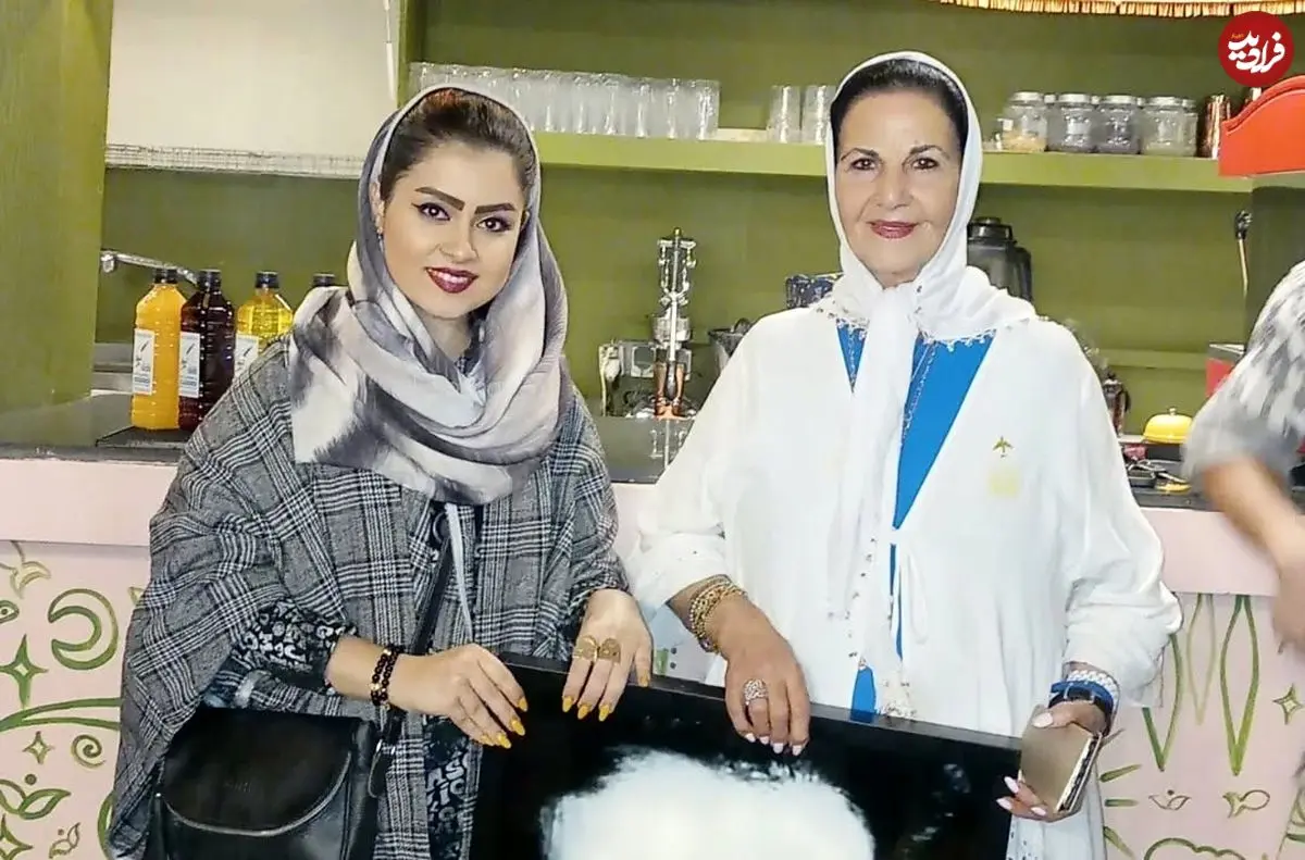 عکس| سفر در زمان؛ «پوری بنایی» در نمایی از فیلم قیصر؛ سال 1348