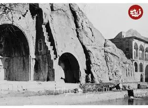 عکس| سفر در زمان؛ طاق‌بستان ۹۰ سال قبل