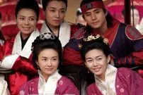 عکس| سفر به تاریخ؛ تیپ و چهرۀ «سولان، زن تسو» در جشن پایان سریال «جومونگ»