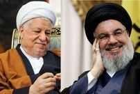 عکس؛ سفر به تاریخ؛ «سید حسن نصرالله» در منزل «هاشمی رفسنجانی»