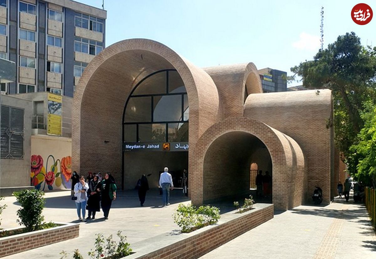 (تصاویر) بالاخره یک ایستگاه متروی شیک در تهران افتتاح شد