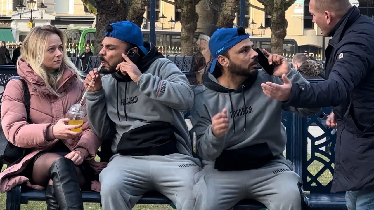 (ویدئو) دوربین مخفی طنز؛ مستربین پاکستانی این گونه لندن را به هم ریخت!