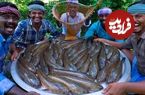 ببینید؛ غذای روستایی در هند؛ پخت یک غذای سنتی با ماهی مورل سرماری