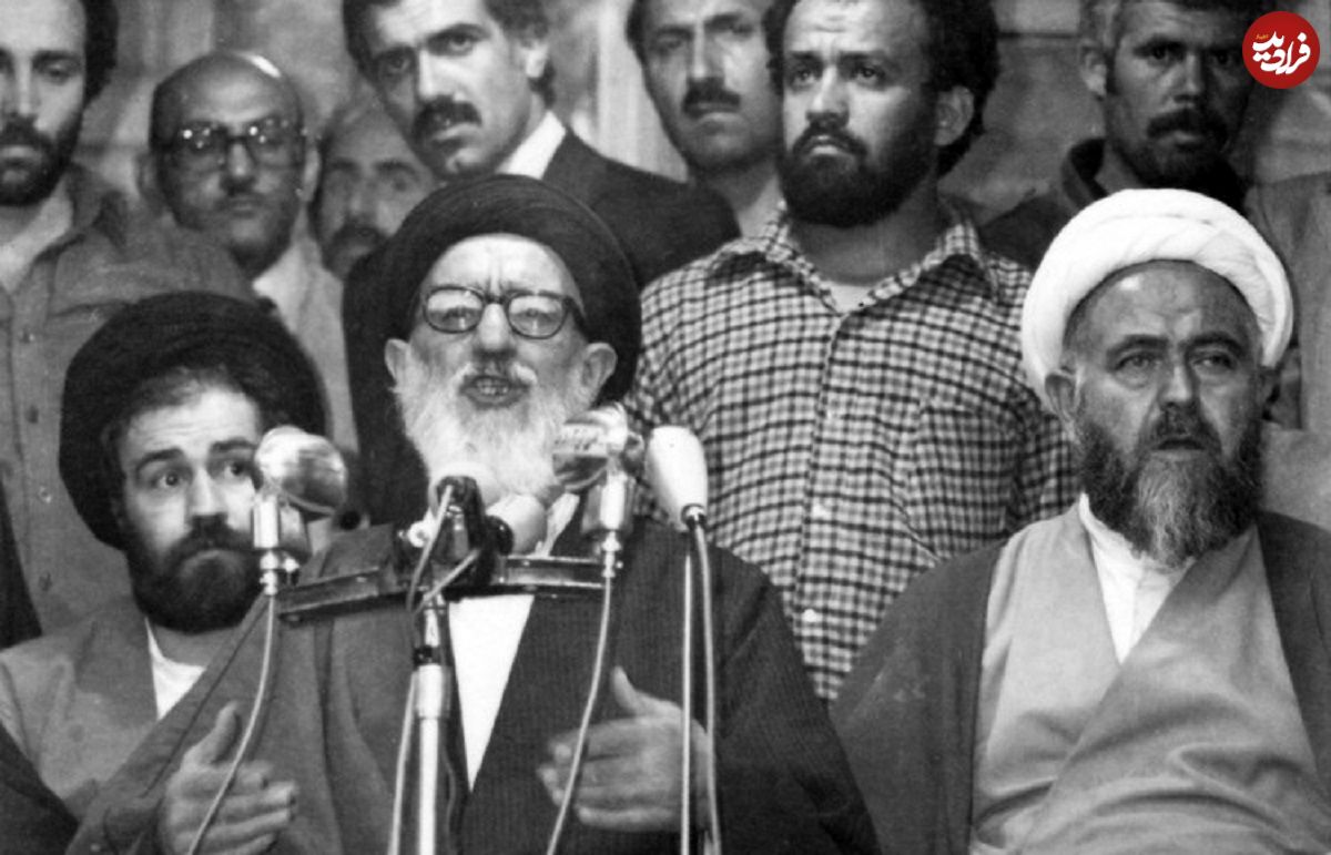 عکس؛ سفر در زمان؛ «آیت الله طالقانی در خانه سید احمد خمینی در قم»؛ سال 58