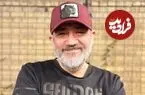 عکس| سفر زمان؛ «مهران غفوریان» در حال ناهار خوردن در پشت صحنه جنگ 39؛ سال 73