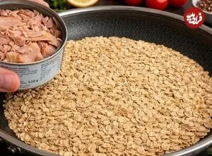 ببینید| طرز تهیه یک غذای ساده و جدید با تن ماهی و جو دوسر