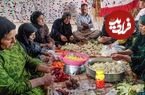 ببینید؛ غذای روستایی در ایران؛ تهیه ترشی مخلوط گل کلم توسط بانوان عشایر